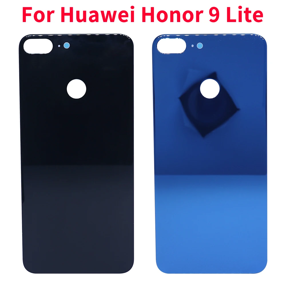100% Совершенно новая задняя крышка аккумулятора для Huawei Honor9 Lite стеклянная сменная