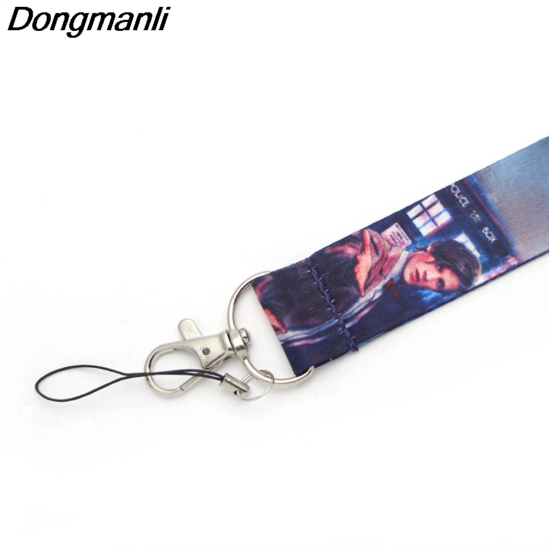 PC93 Doctor Who keychain lanyard Badge ID Lanyards/ Mobile Phone Rope/ Key Lanyard Neck Straps jewelry