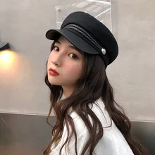 Женская модная повседневная Кепка с плоским верхом, высокое качество, анти-пот, дышащий, защита от солнца, регулируемая хлопковая теплая шапка, наружные головные уборы