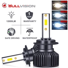 

H7 LED H11 H4 H13 Car Headlights Mini size light 4300k 6000K 8000K Bulb H8 H9 H1 9004 9005 HB3 9006 9007 9012 12000LM Fog Light