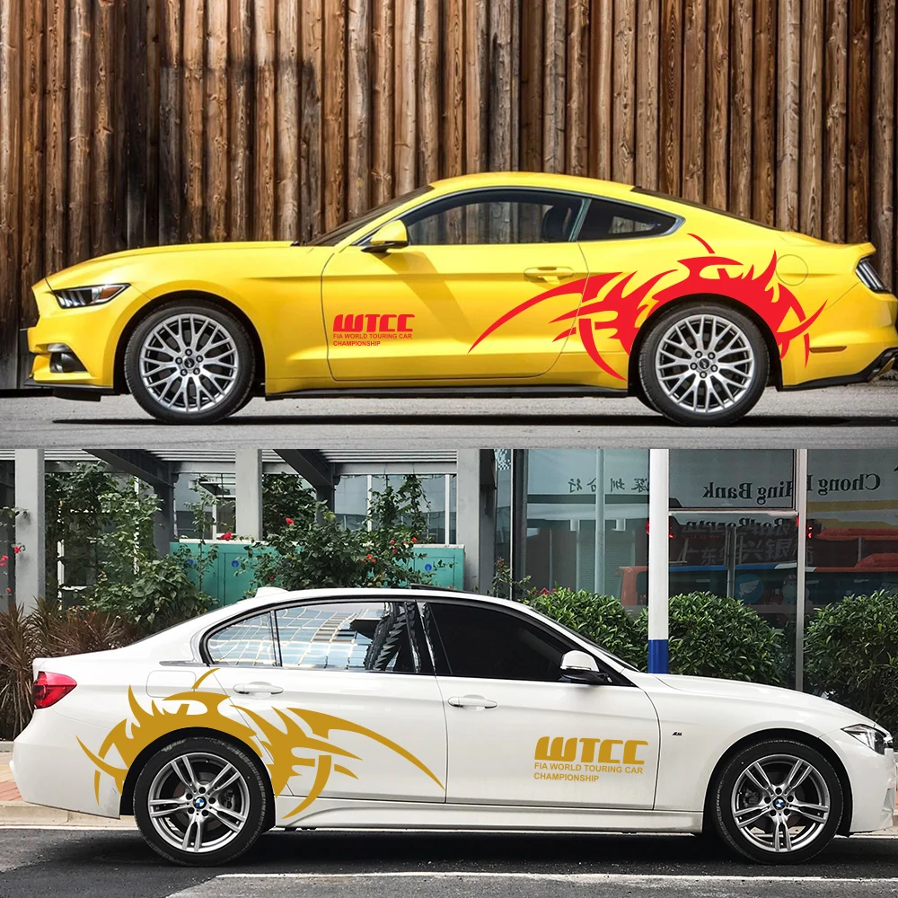4 шт. автомобильные наклейки для Audi BMW Ford Volkswagen Toyota Renault Peugeot Mercedes Honda Mini спортивные