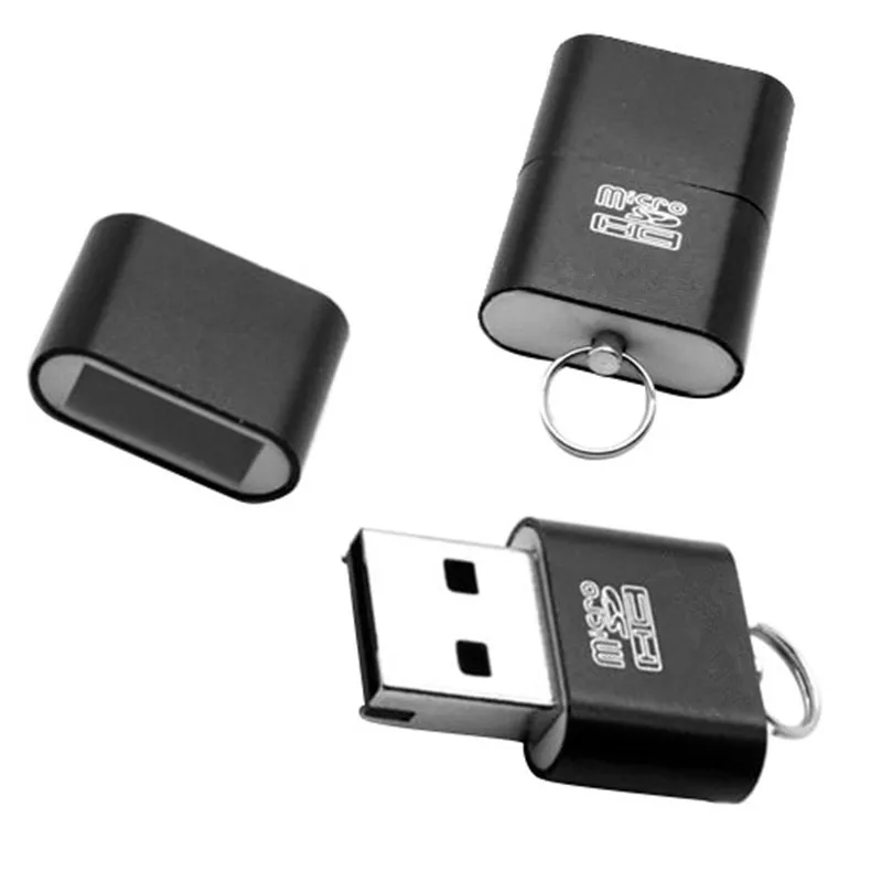 Портативный мини USB 2,0 Micro SD TF T-Flash считыватель карт памяти адаптер флэш-накопитель SD флэш-память