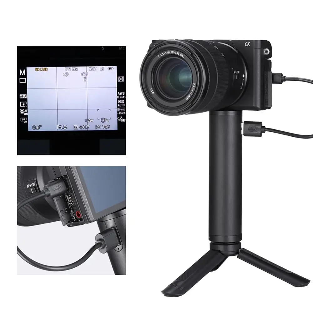 6800mAh Power Bank Hand Grip Outdoor Shooting Mobile Power Source Portable Handle For Gopro8/DJI Osmo ACtion-2