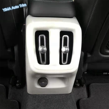 

Lapetus Auto Styling Rear Armrest Box Anti Kick Anti-kick Protect Cover Kit Fit For VOLVO XC40 2018 - 2020 Matt Carbon Fiber ABS