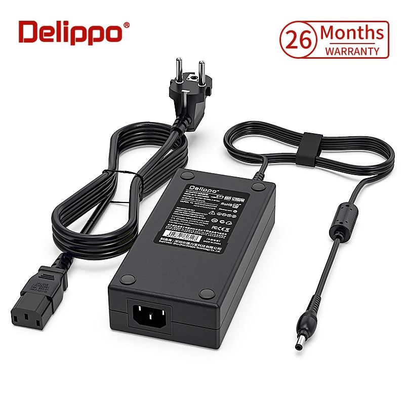 Светодиодный адаптер питания 24V 10A 240W AC/DC с адаптером 5,5x2,5 мм Delippo Светодиодный адаптер питания 24V 10A 240W AC/DC с адаптером 5,5x2,5 мм Delippo