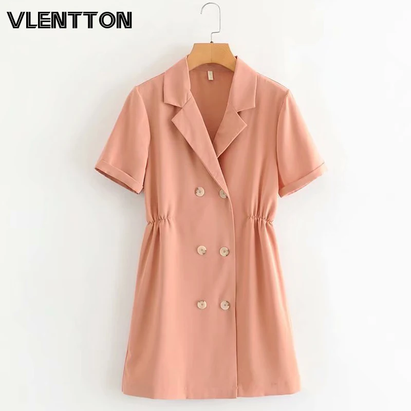 

2020 Summer Chiffon Sexy Mini Party Dress Women Korean Solid Short Sleeve Chic Button Boho A-Line Beach Dresses Ladies Vestidos