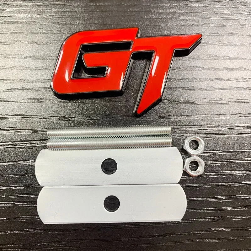 Автомобильный Стайлинг 3D металлическая эмблема GT Автомобильная передняя