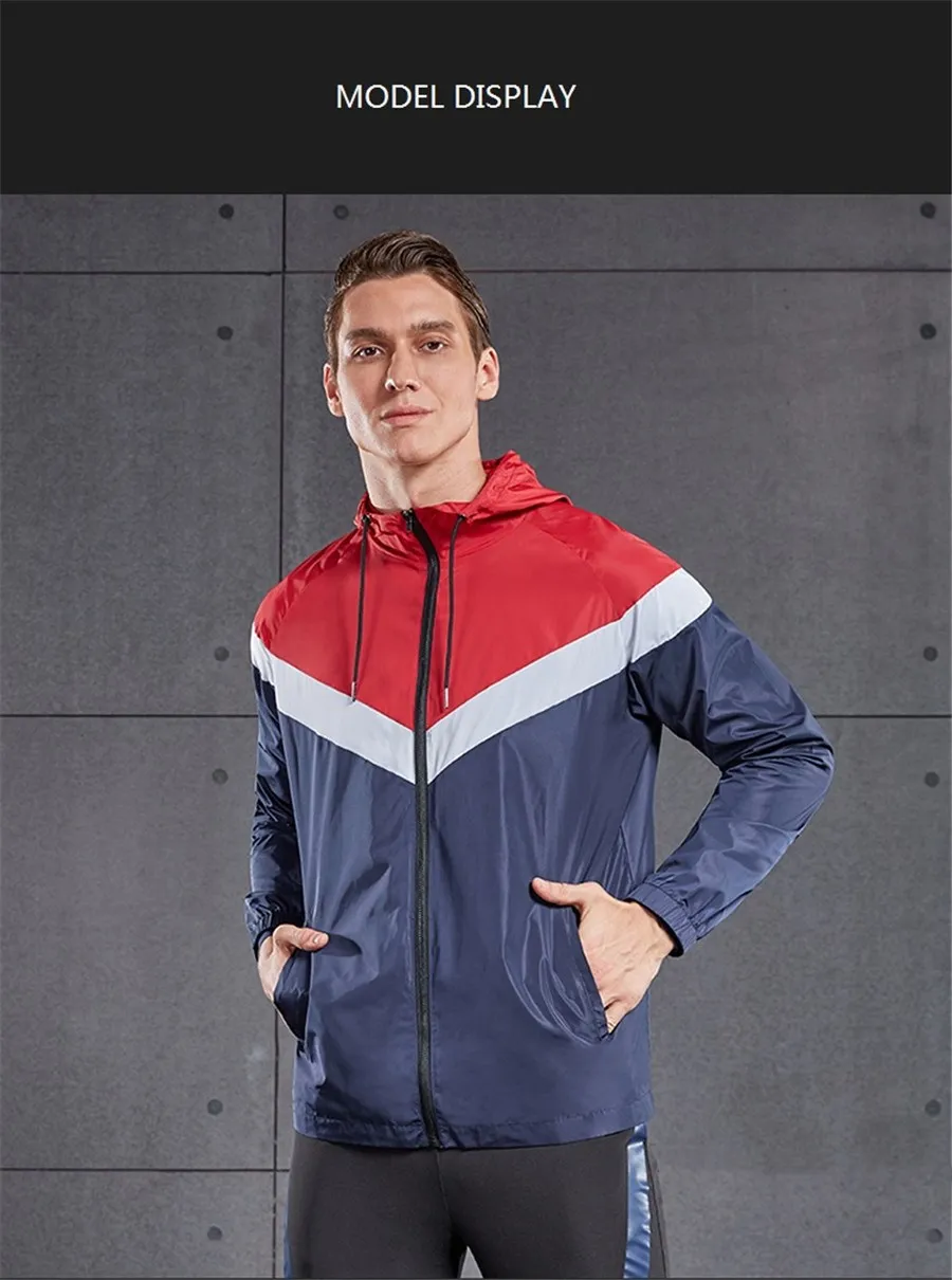 Vansydical спортивные куртки для бега мужская верхняя одежда для кемпинга быстросохнущая кожа Топы с капюшоном флисовая куртка