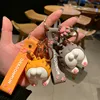 Cat Butt Keychain Cartoon Female Cute Couple Lovers Pair Gift Bag Ornament Car Key Chain Lanyard Child Toy INS Kawaii Girl Gift 6