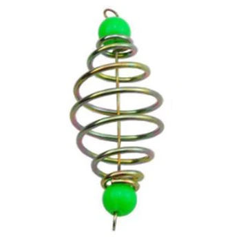 

20 Pcs/Set Fishing Bait Spring Lure Inline Hanging Tackle Stainless Steel Feeder Fishing Tools Fishing Accessories A
