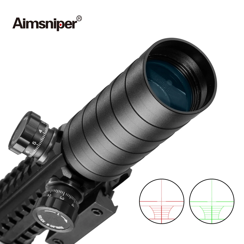 Aimsniper охотничий 3 9X32EG прицел с красной и зеленой подсветкой тактический