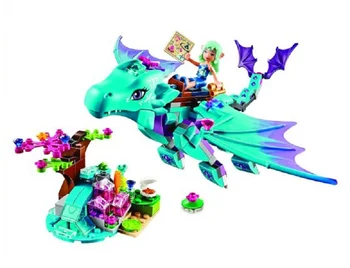 

214pcs Bela 10500 The Water Dragon Adventure Building Bricks Blocks DIY Toys Compatible With Lepining Elves Christmas Gifts