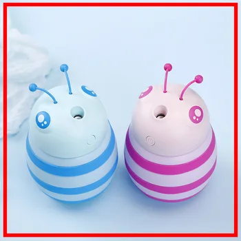 

Bee Air Ultrasonic Humidifier Home Essential Oil Diffuser Atomizer Air Freshener Mist Maker with 7 color LED Night Light Lamp