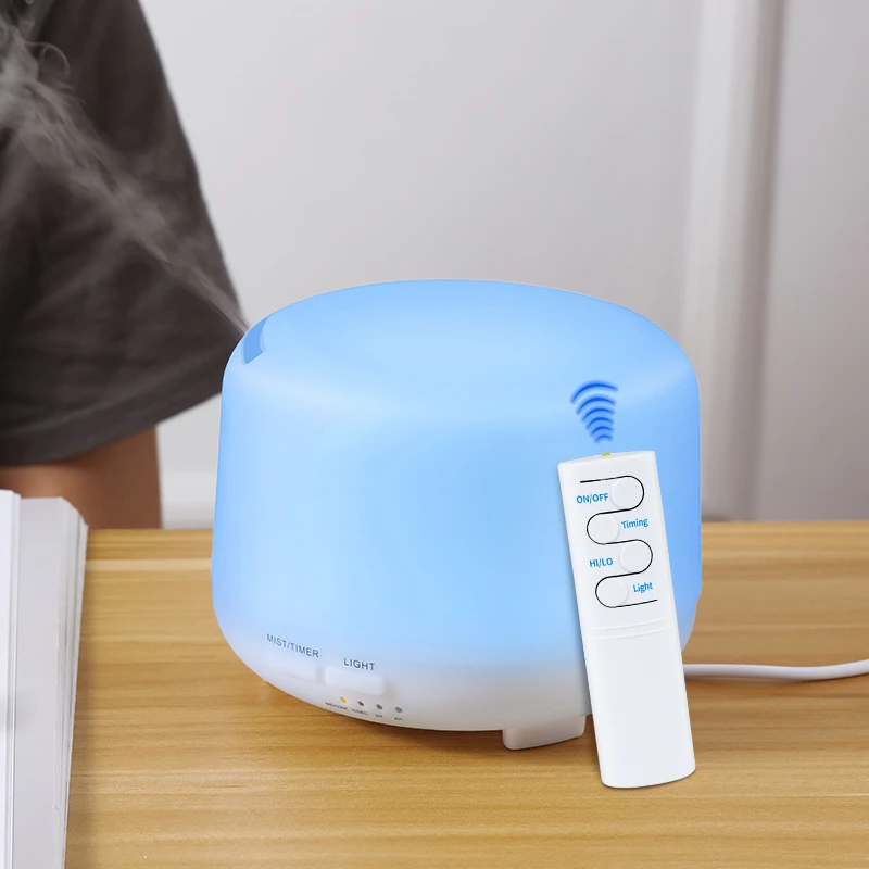 Heating Cooling Air Led Light Up Air Oil Aroma Diffuser Electric Humidifier Essential Purifier 300ml Home Garden Mbln Org