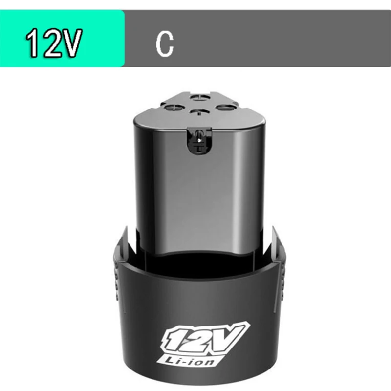 12V 1500 мА/ч, литий-ионный аккумулятор для Батарея для Мощность инструменты электрическая дрель-шуруповерт Перезаряжаемые батареи - Цвет: C