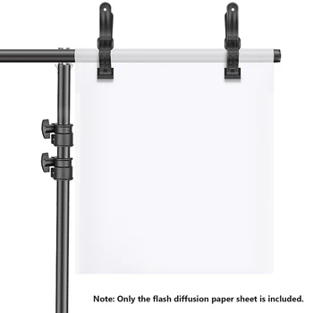 

Neewer Photography Diffusion Paper Sheet 11.8x15.4 inches/30x39 centimeters Light Diffuser Filter Rollable Durable Waterproof