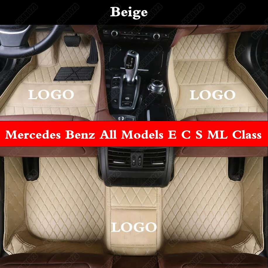 Car Floor Mats For Mercedes Benz All Models E C Ml Glk Gla Gle Gl S R A