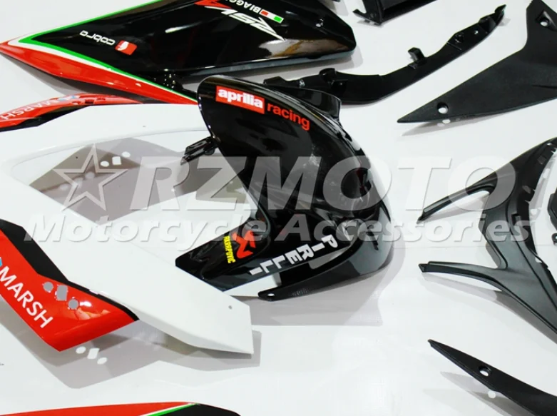 Литьевая Форма ABS Обтекатели комплект подходит для Aprilia RSV4 1000 2009- 09 10 11 12 13 14 на заказ красный черный