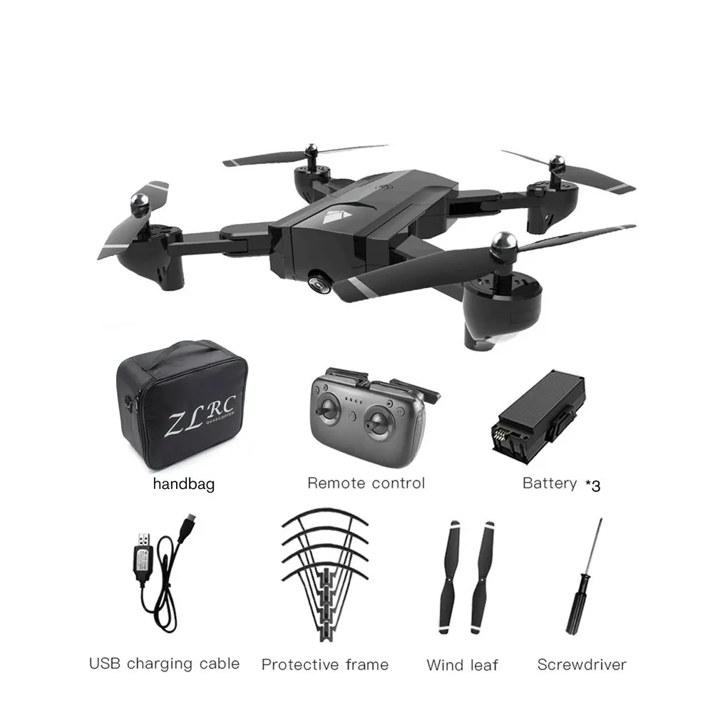NEW SG900 RC Drone with Camera HD 720P Professional FPV Wifi RC Drones Auto Return Quadcopter Helicopter Fast Shipping FR/US/ES - Цвет: 1100mAh black 3B