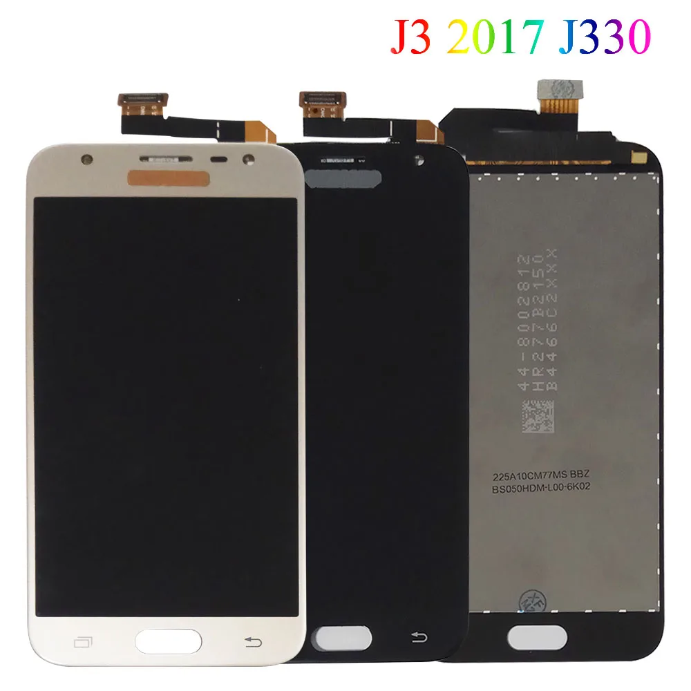 Original Amoled For Samsung Galaxy J3 2017 J330 J330FN SM-J330FN LCD Display With Touch Sensor Glass Digitizer Assembly with kit