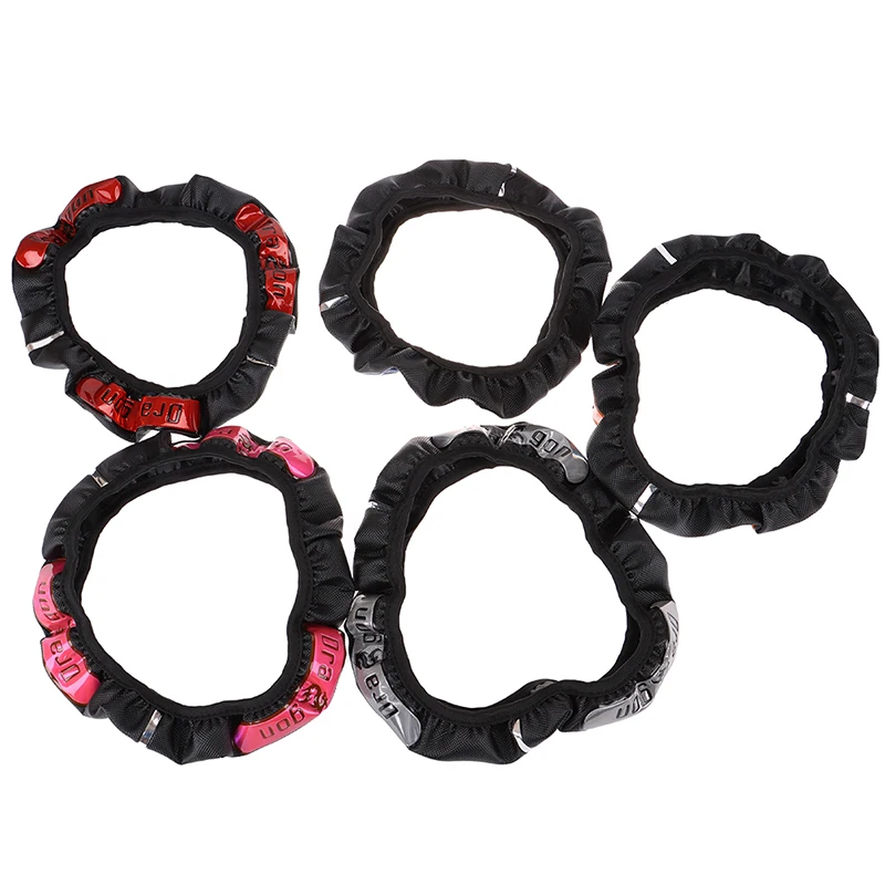 Steering Wheel Cover Universal Car Reflective Pu Leather 38cm 1PC