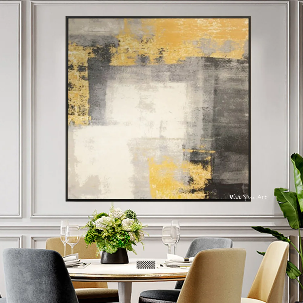 

Картина маслом, ручная роспись, американская абстрактная декоративная картина, фэнтези, проход, Настенная картина для гостиной, 100%