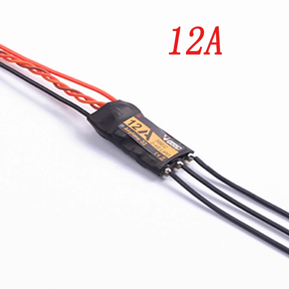 VGOOD бесщеточный ESC 6A/12A/20A/30/40A/60A/80A/100A/120A 2 с 32-бит с 1.5A SBEC для RC самолет Радиоуправляемый квадрокоптер - Цвет: 12A