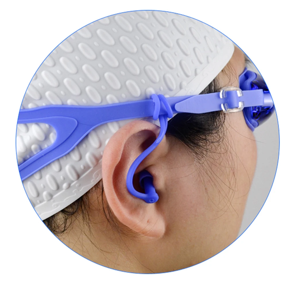 Многоразовый Силикон гель анти-потери затычки ушные для плавания со шнуром для взрослых детей водонепроницаемые и прочные силиконовые беруши для плавания