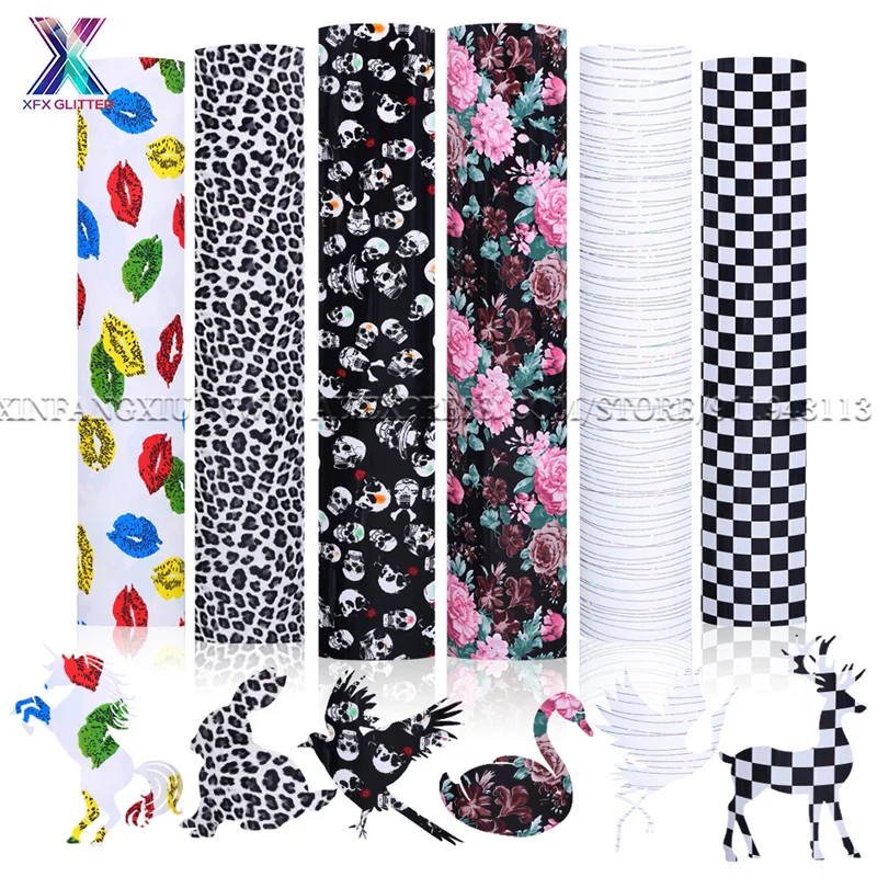 Xfx Htv 10 Sheet 25x30.5cm Heat Transfer Vinyl Bundle Tshirt Iron On