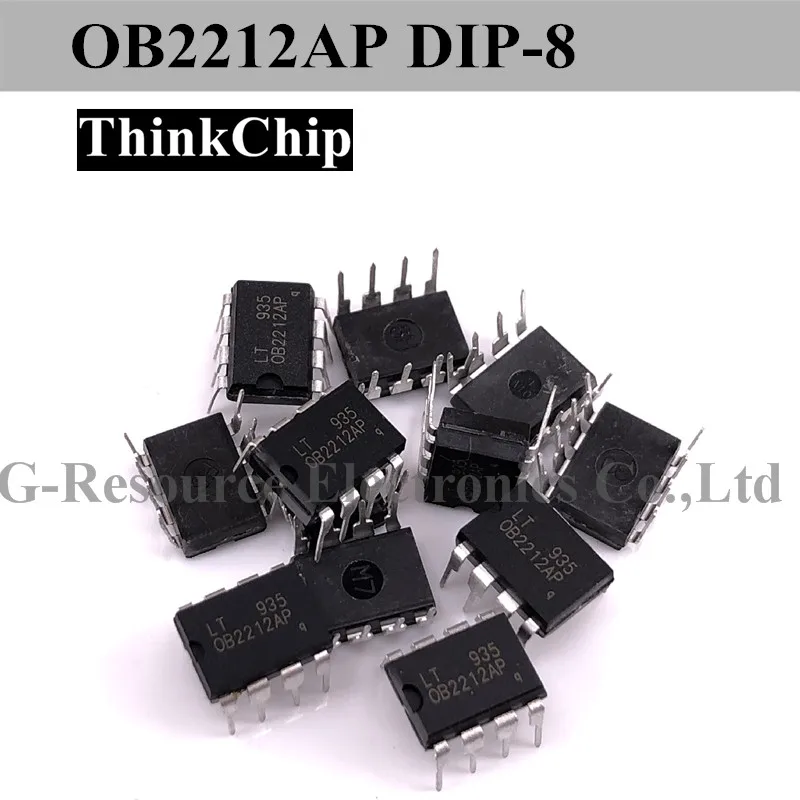 (10 шт.) OB2212AP DIP-8 Первичная сторона регламента мощности с ШИМ переключатель OB2212A OB2212