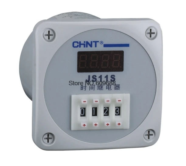 Chnt Js11s Temporizador Power on Power Delay Relé Tempo Interruptor do Relé Chint