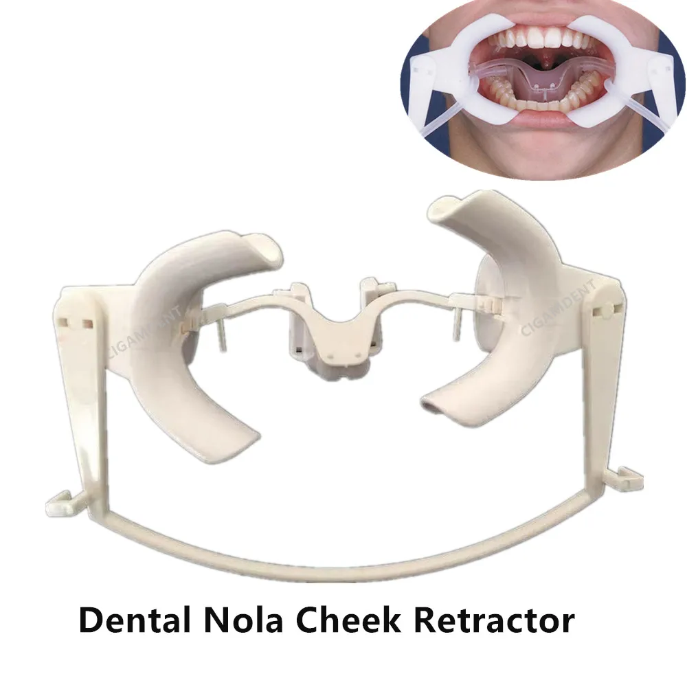 Dental Orthodontic Nola Lip Cheek Retractor Mouth Opener Saliva Ejector