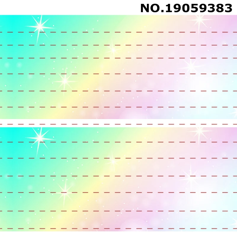 Новинка 50 ярдов модный Единорог напечатанный Grosgrain, атласные ленты аксессуары для волос - Цвет: 19059383