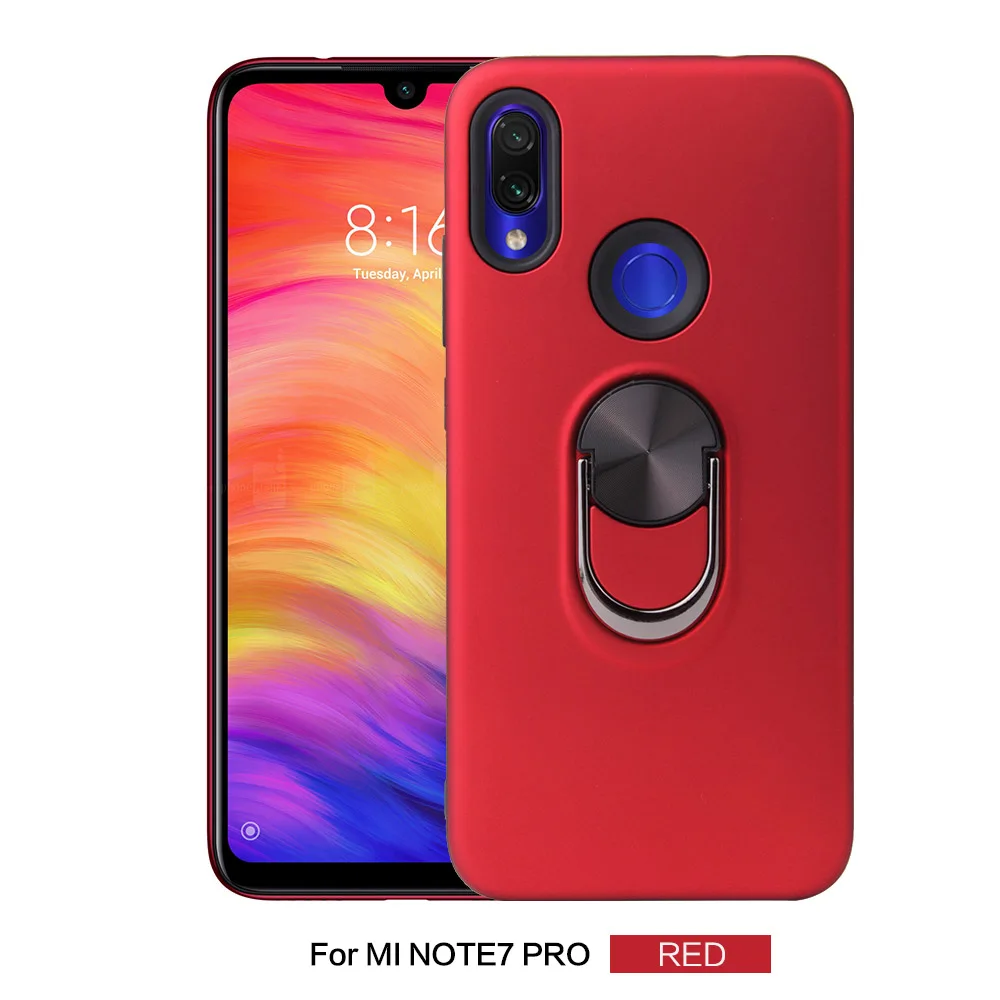 Металлический чехол с кольцом для Redmi 8A 8 7A 7 K20 Note 8T Pro Xiaomi 10 CC9 9T Mi CC9E A3 Lite чехол|Сумки телефона| |
