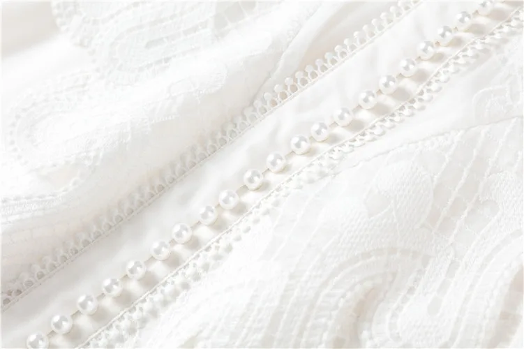 Осенние женские комплекты открытые белые винтажные гофрированные блузки топ и шорты с принтом