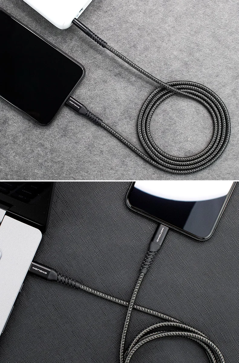 MFi USB C to Lightning Cable 18W PD for iPhone XS Max X 11 3A Fast Charging Data for Macbook iPad type C Cord C94 Made for IOS