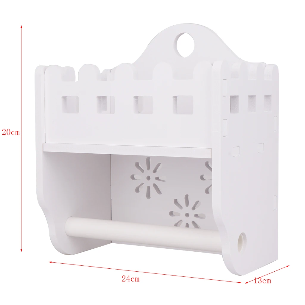 WALL MOUNTED KITCHEN PAPER TOWEL ROLL RACK HOLDER DISPENSER DOOR SHELF RACK PAPER STORAGE HOLDER TOWEL HOLDER STAND