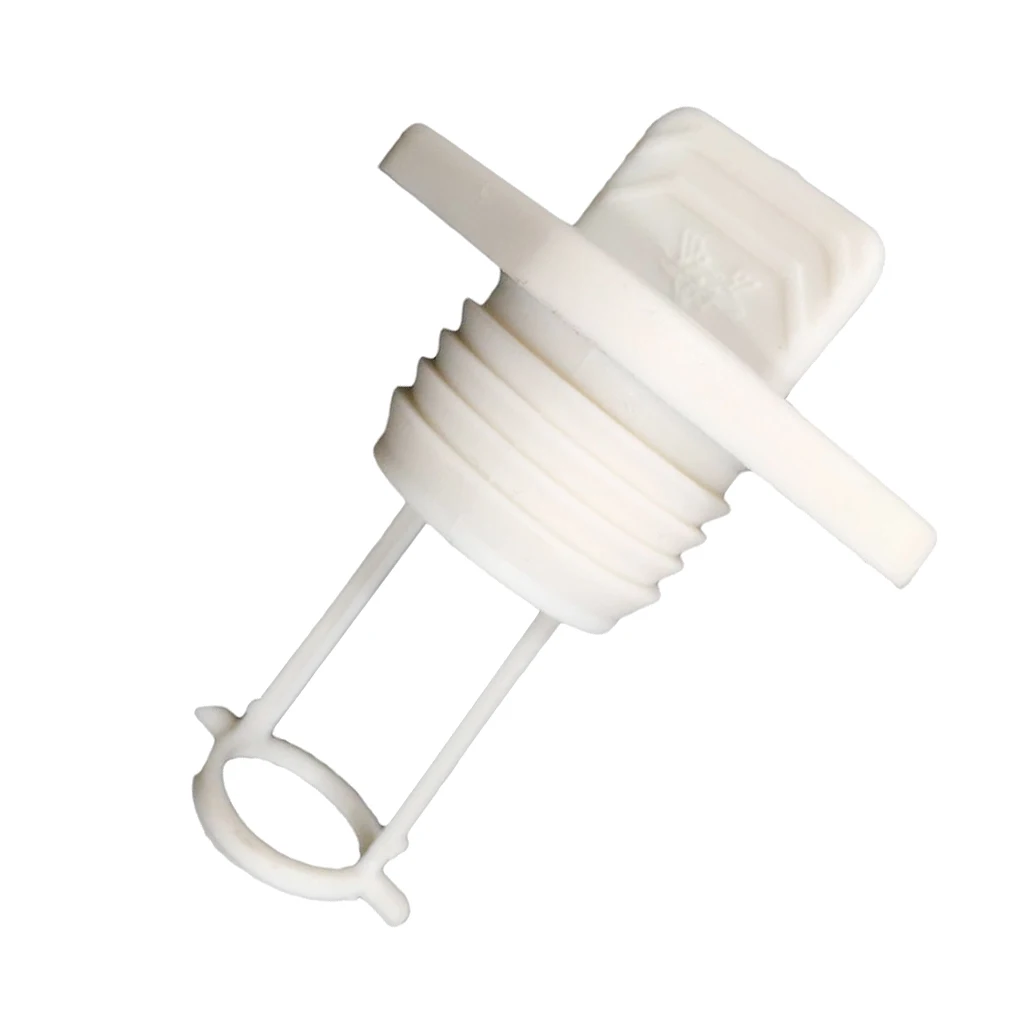 Replacement Bung - Boat/Marine White Diamond Drain Bung Plug Coarse Thread