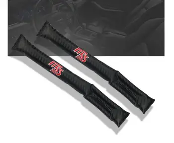 

Embroidery for VIP emblem Carbon fiber style Car Seat crevice soft filling Leakproof Protective Seat Gap
