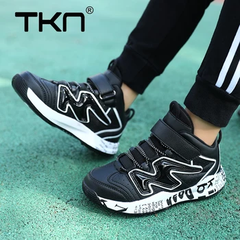 

TKN Children Casual Sneakers Shoes Non-slip Kids Sneakers Thick Sole Boys Basketball Shoes Child's Outdoor Running Shoes 9910