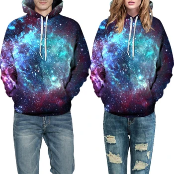 

Men 3D Print Hoodies Winter 2019 Fashion Stars Space Nebula Plus Size Mens Sweatshirts Cuasl Oversized Colourful Male Sweatshirt