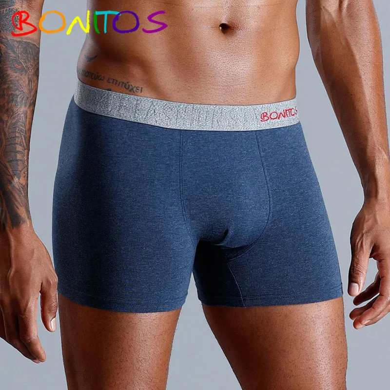 B6 Dark Blue Мужское нижнее белье, мужское нижнее белье, боксеры для геев, боксеры, мужские боксеры, нижнее белье, нижнее белье для мужчин, хлопковое сексуальное нижнее белье, Кальвин - Цвет: B6 Dark Blue