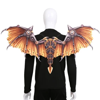 

Animal Cospty Dragon Costume Purim Christmas Gift Carnival Party Kids Cosplay Set Wing and Tail Children's day faucet Costume