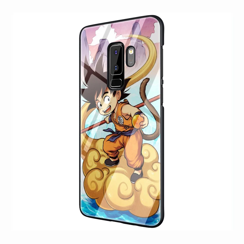 EWAU Dragon Ball Z Сон Гоку чехол из закаленного стекла для телефона для samsung S7 S8 S9 S10 Note 8, 9, 10, плюс A10 20 30 40 50 60 70 - Цвет: G5