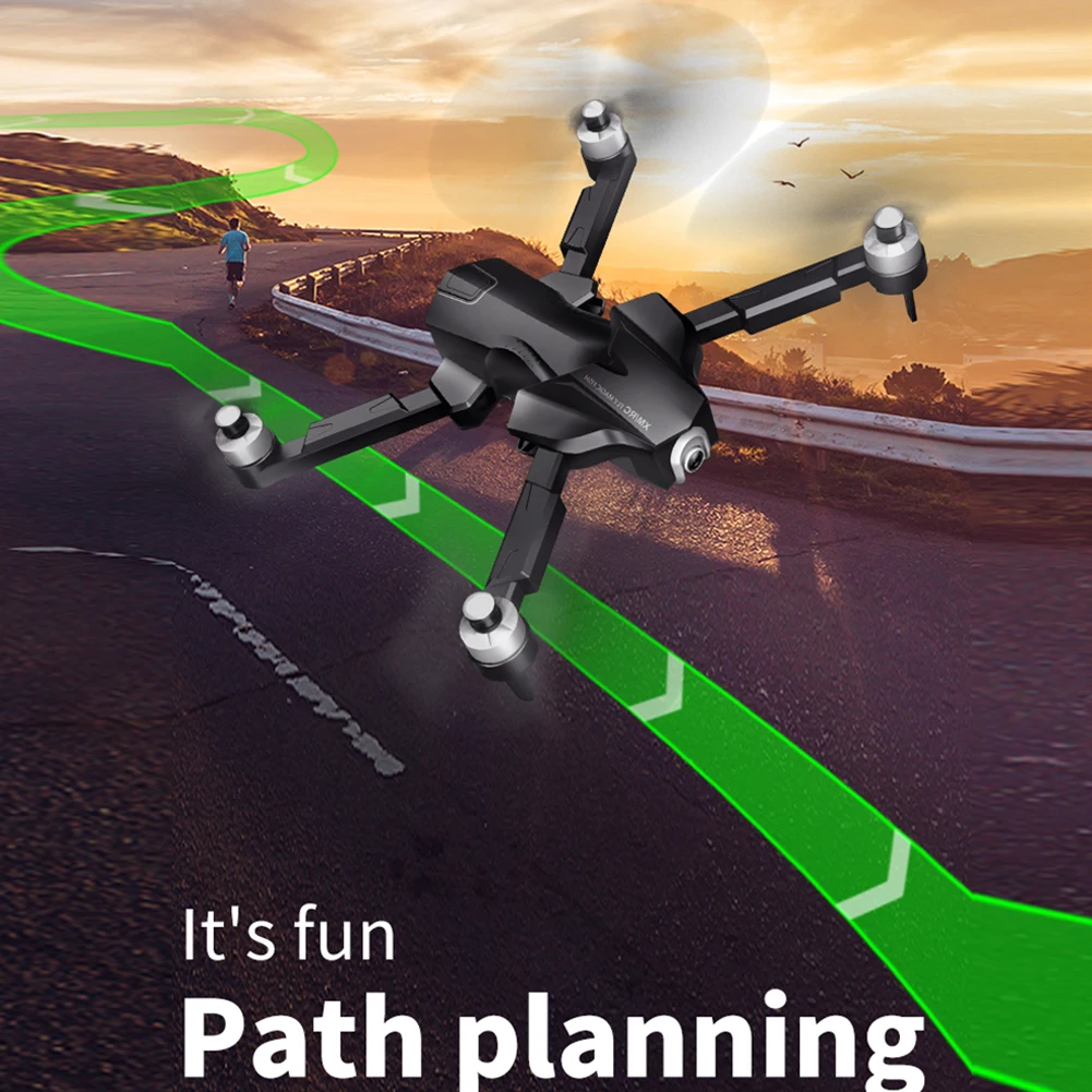 

M8 Rechargeable Remote Control Folding Portable Outdoor Automatic Return Aerial Photo RC Drone GPS Aircraft Smart 4K HD