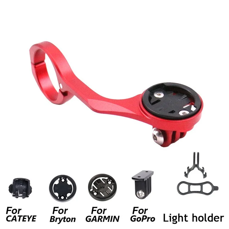 

Out-Front Bicycle Computer Mount Bicycle Speedometer GPS GoPro Camera Mount Bike Handlebar Extension For Garmin Cateye Bryton