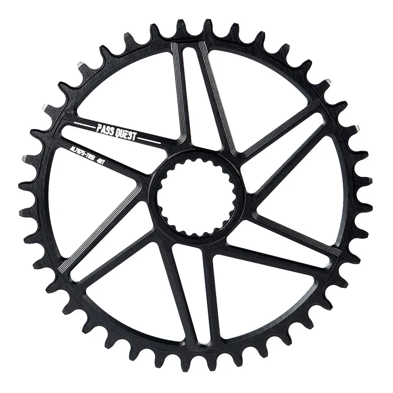 black 40T Pass Quest 12 Скорость сеть MTB кольцо подходит для M7100 M7130 M8100 M9100 Круглый горный велосипед Звездочка 28/30/32/34/36/38/40T - Цвет: black 40T