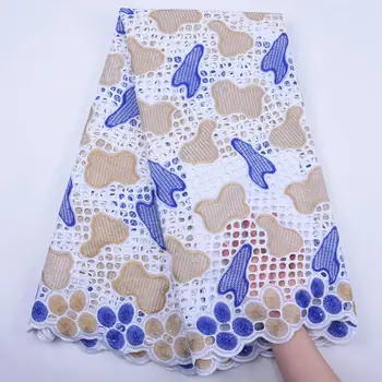 

Swiss Voile Lace In Switzerland 2020 Latest High Quality Dry Lace Fabric Fashion African 100% Cotton Lace Fabric Nigerian Dress