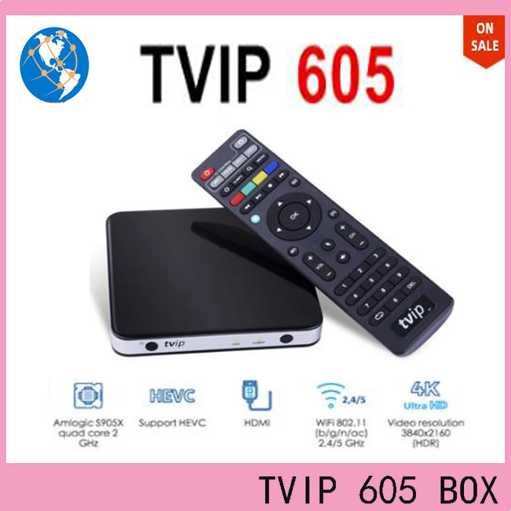 ТВ IP605 Смарт ТВ приставка 2G 8G S905X IP tv поддержка ТВ ip 605 600 ТВ ip600 двойная система Linux или Android OS приставка Android 6,0 приставка