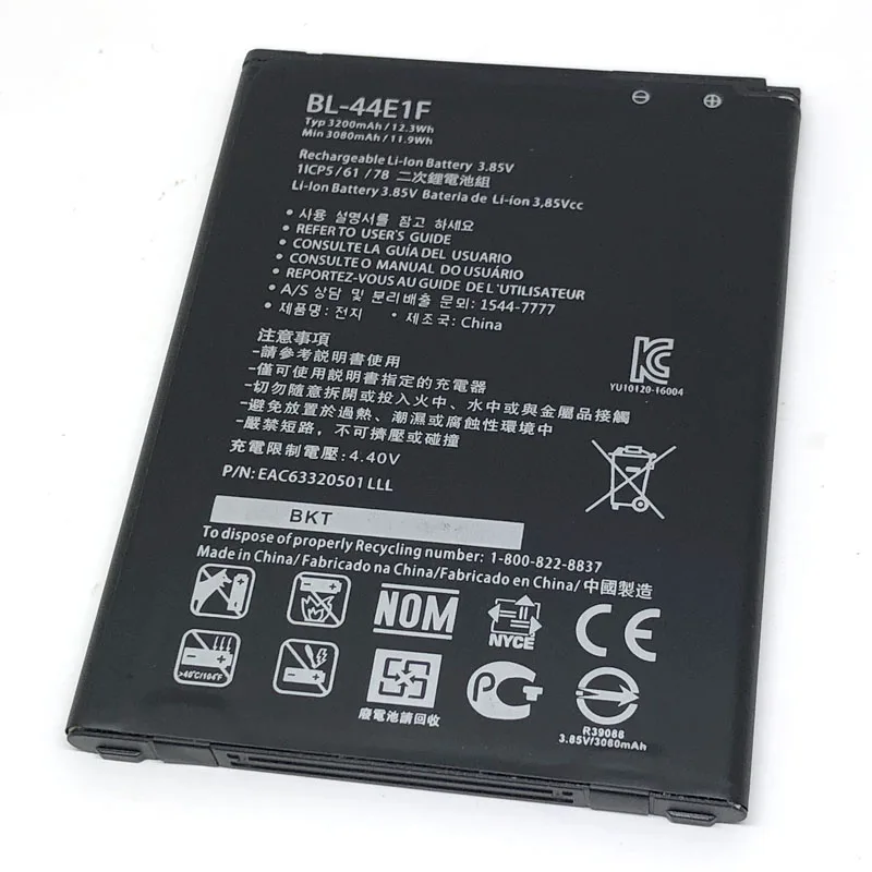 BL-44E1F Батарея для LG V20 H990 F800 F800L VS995 LS995 US996 LS997 H990DS H910 H918 Stylus3 M400DY LG-M400DY BL 44E1F Батарея